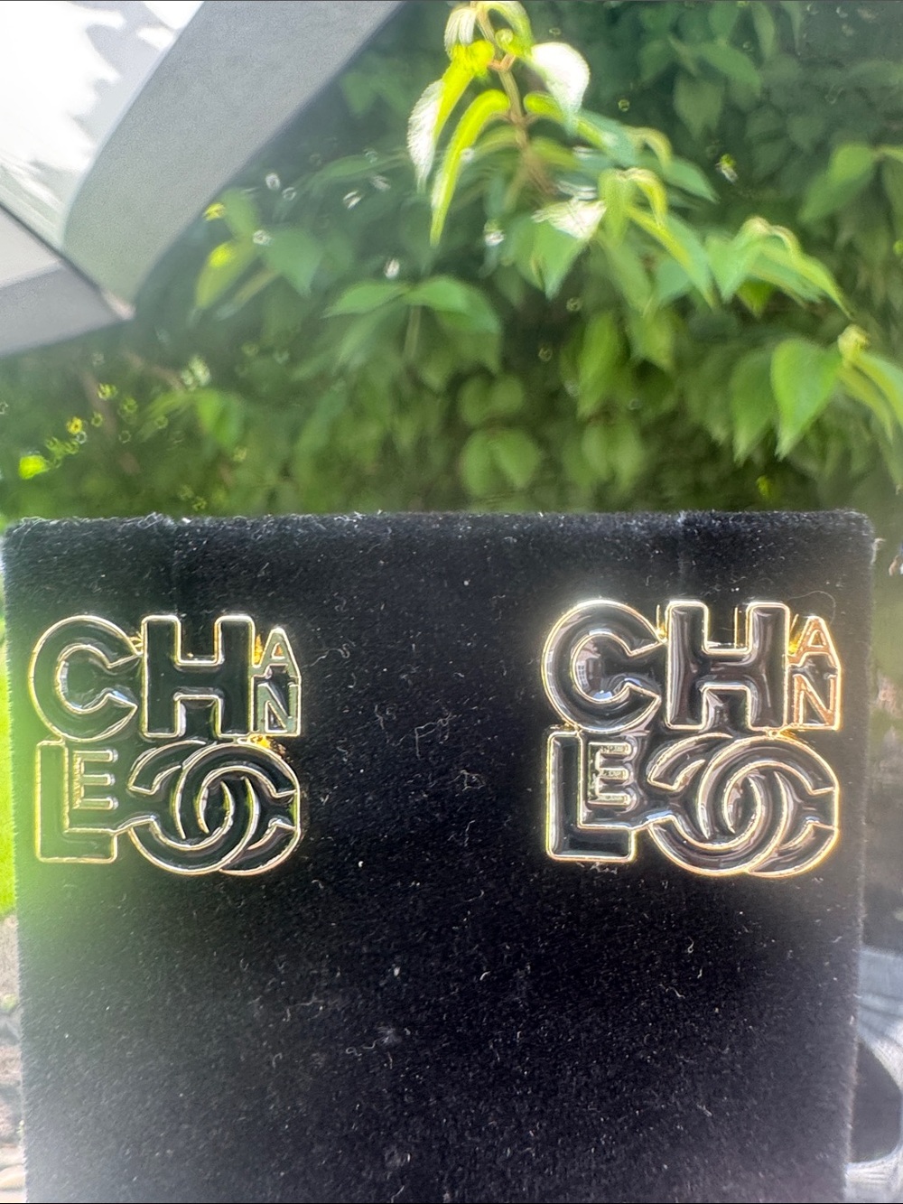 Earrings Logo Stud Earrings -